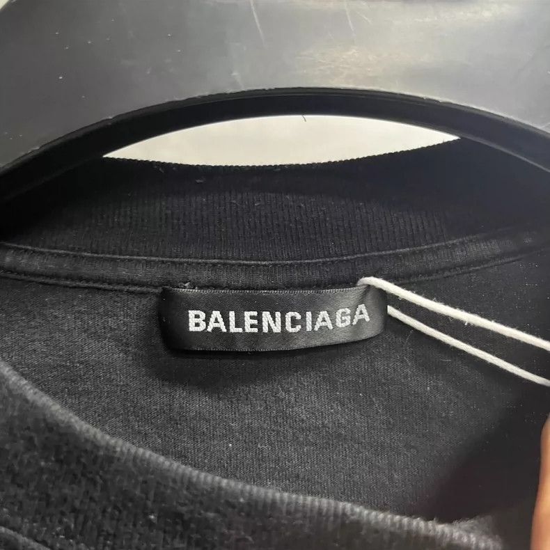 Balenciaga Balenciaga Black Cartoon Graphic Short Sleeve T-shirt-dmc Size US S / EU 44-46 / 1 - 3 Thumbnail