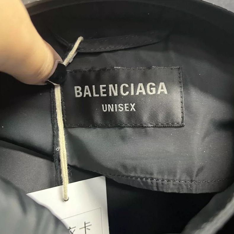 Balenciaga Balenciaga Black Logo Long Sleeve Jacket-dmc Size US S / EU 44-46 / 1 - 2 Thumbnail