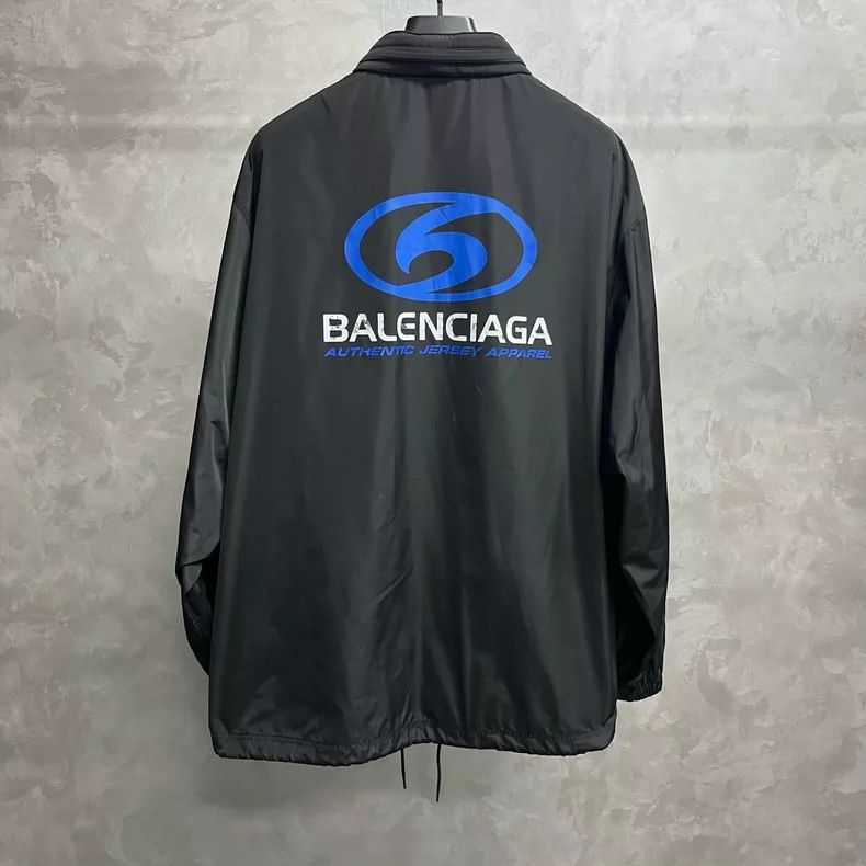 Balenciaga Balenciaga Black Logo Long Sleeve Jacket-dmc Size US S / EU 44-46 / 1 - 4 Thumbnail