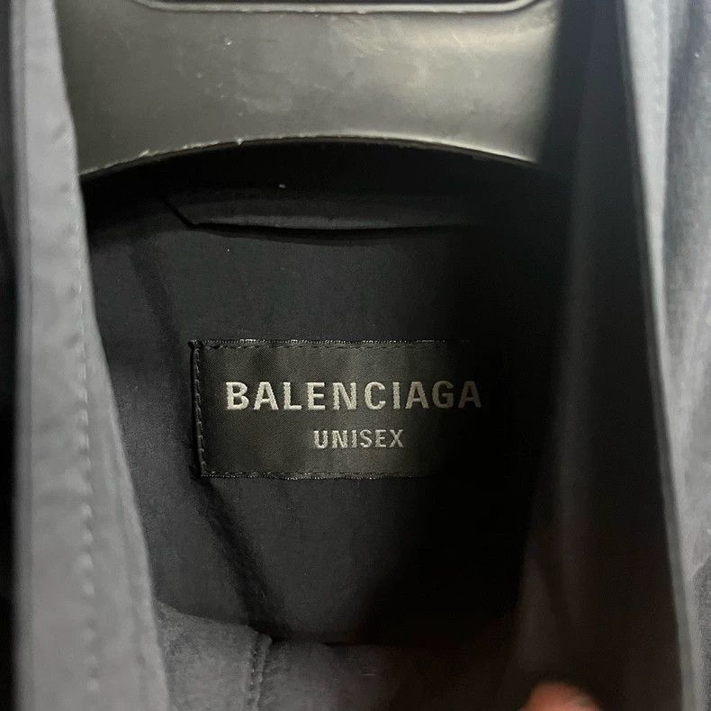 Balenciaga Balenciaga Black Letter Print Zip Jacket-dmc Size US XXS / EU 40 - 3 Thumbnail
