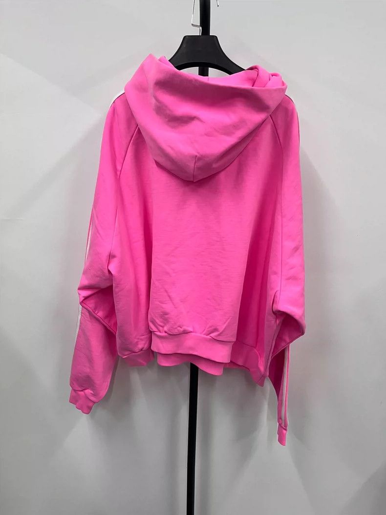 Balenciaga Balenciaga x adidas Pink Hooded Sweatshirt-dmc Size US S / EU 44-46 / 1 - 2 Thumbnail