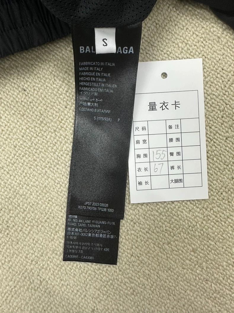 Balenciaga Red and Black Summer Jacket-dmc