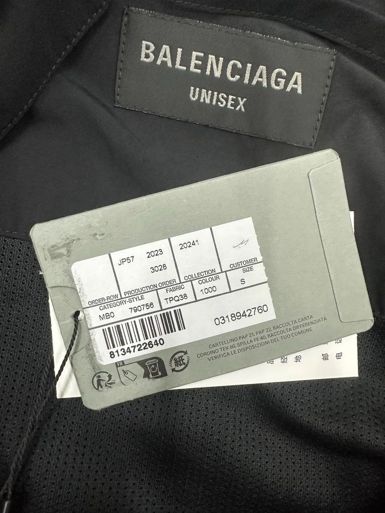 Balenciaga Red and Black Summer Jacket-dmc