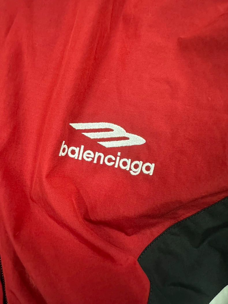 Balenciaga Red and Black Summer Jacket-dmc
