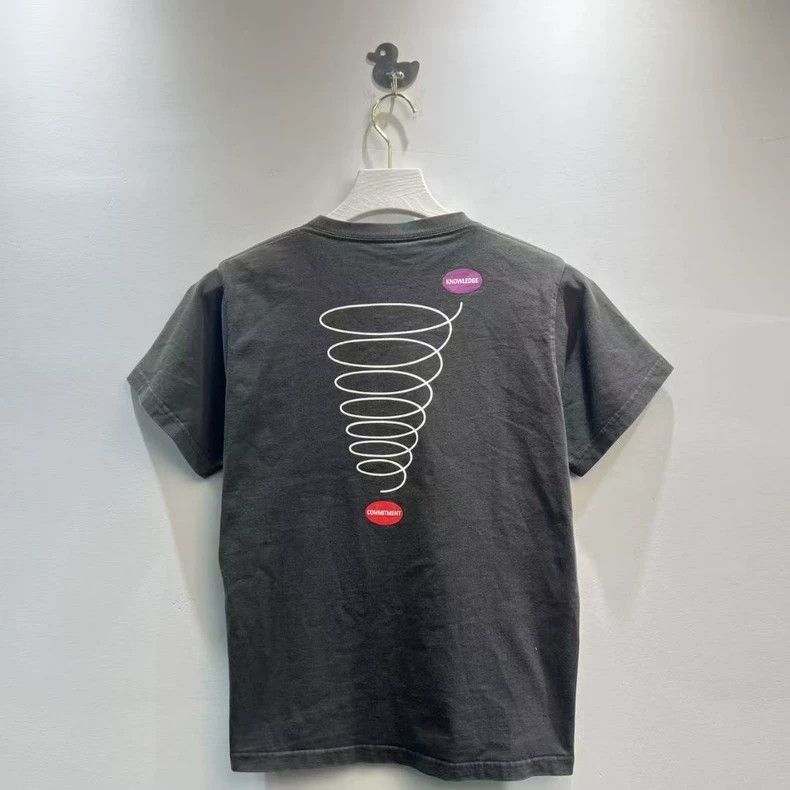 Balenciaga Balenciaga Embroidered Logo Short Sleeve Top-dmc Size US L / EU 52-54 / 3 - 3 Thumbnail