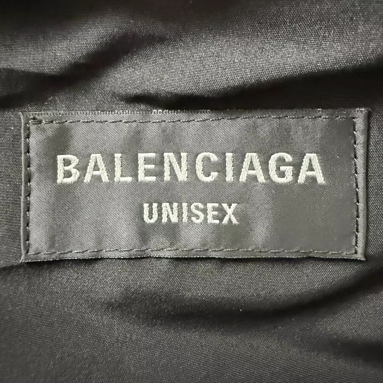 Balenciaga Balenciaga Off Shoulder Jacket with Logo-dmc Size US M / EU 48-50 / 2 - 5 Thumbnail