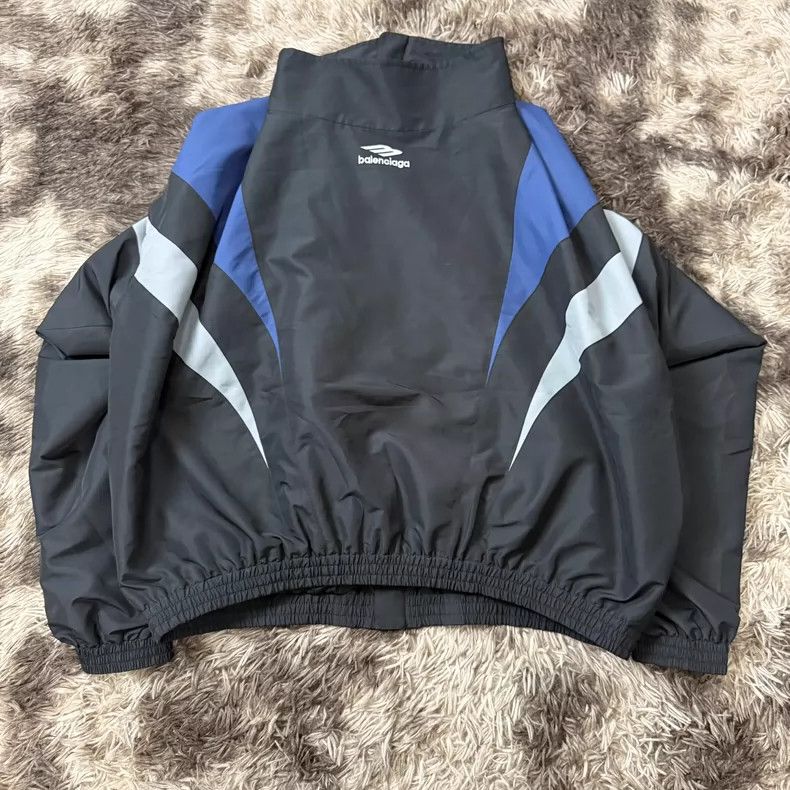 Balenciaga Balenciaga Off Shoulder Jacket with Logo-dmc Size US M / EU 48-50 / 2 - 3 Thumbnail