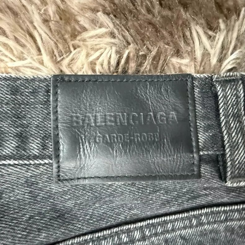 Balenciaga Balenciaga SS24 Washed Flared Denim Pants-dmc Size US 32 / EU 48 - 5 Thumbnail