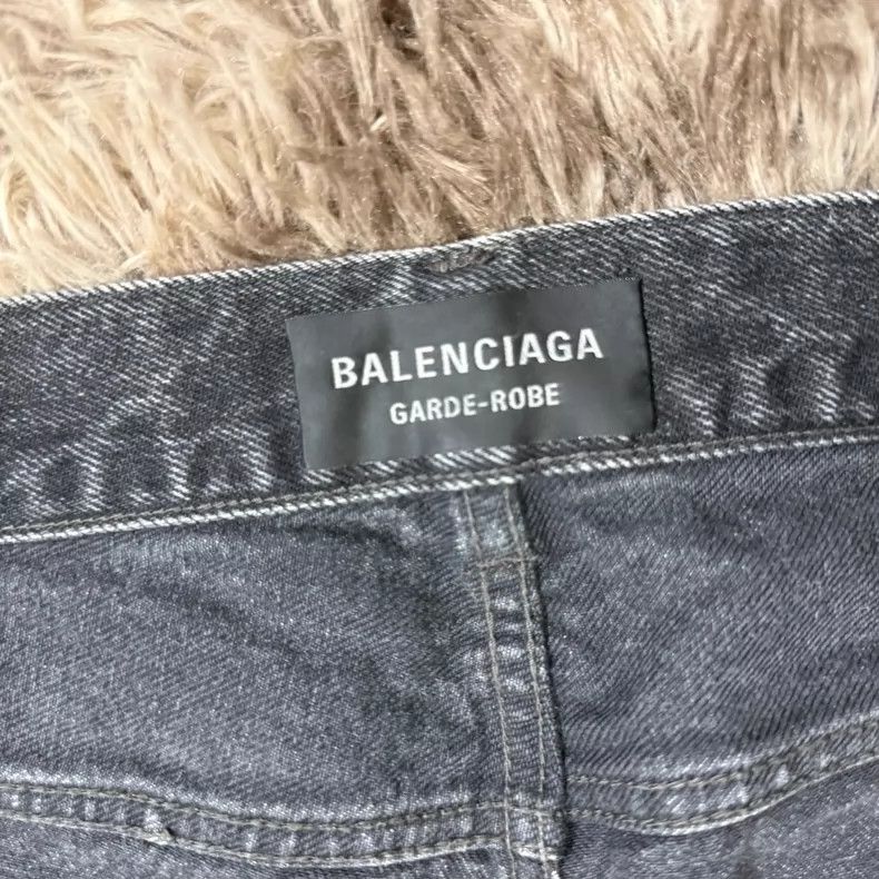 Balenciaga Balenciaga SS24 Washed Flared Denim Pants-dmc Size US 32 / EU 48 - 2 Thumbnail