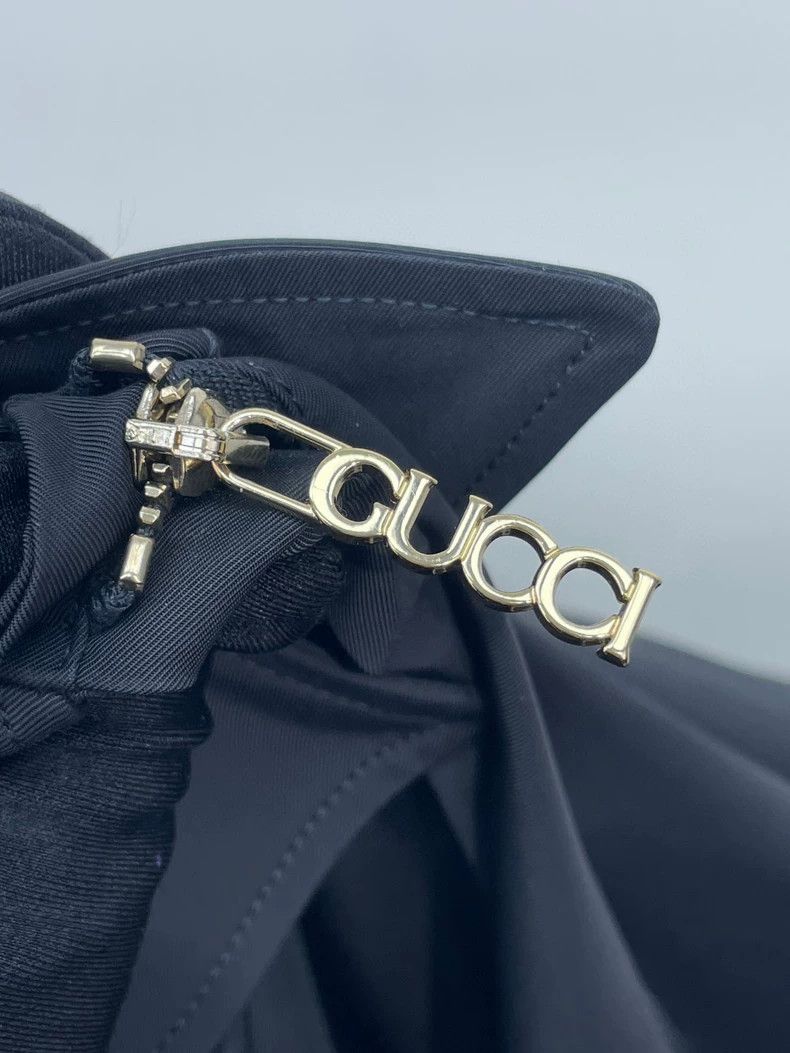 Gucci Gucci Black Casual Jacket with Drawstring-dmc Size US S / EU 44-46 / 1 - 4 Thumbnail