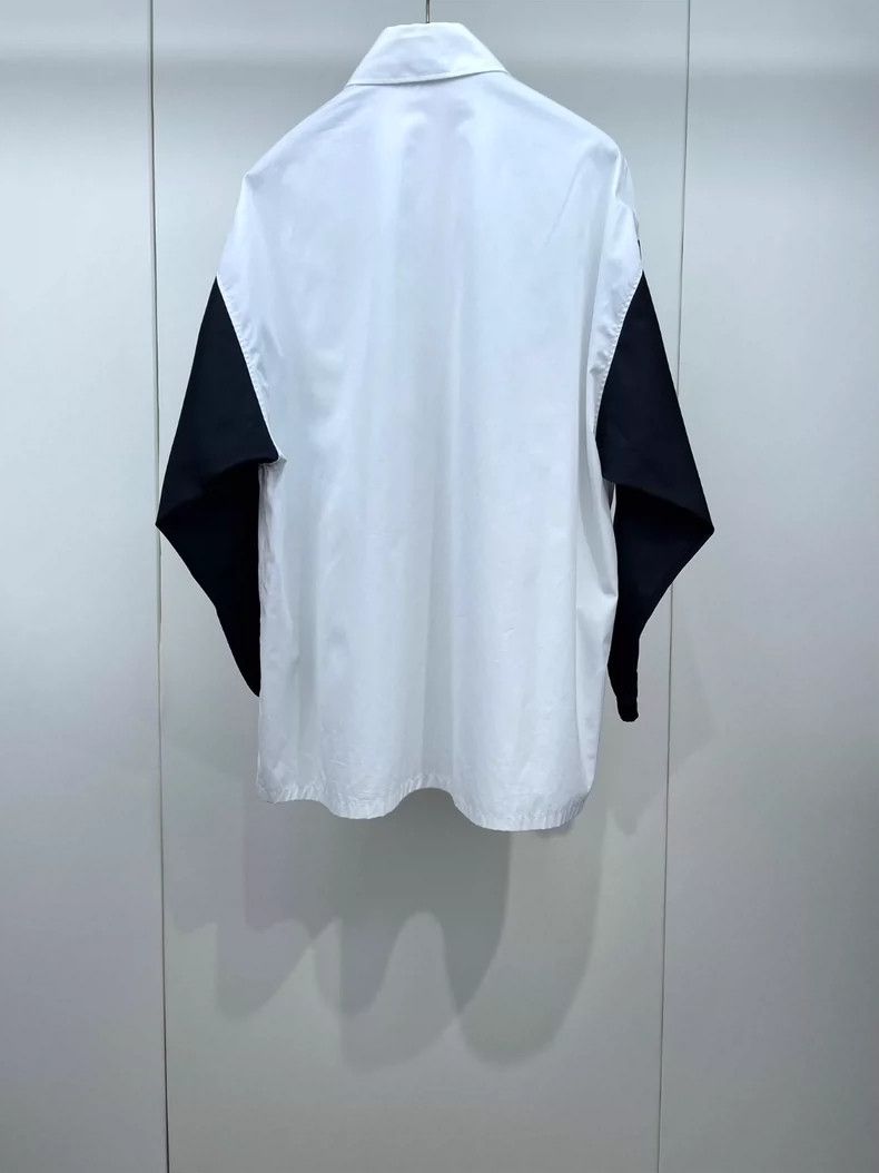 Prada Prada Black and White Casual Shirt-dmc Size US M / EU 48-50 / 2 - 2 Thumbnail