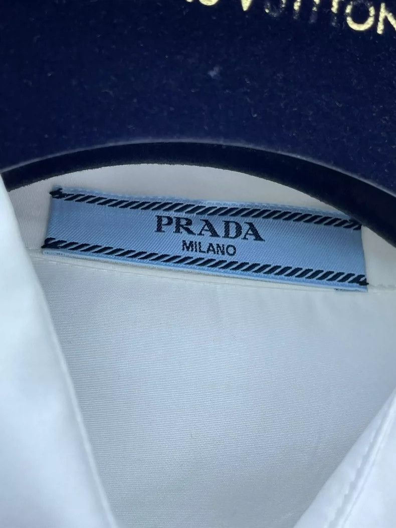 Prada Prada Black and White Casual Shirt-dmc Size US M / EU 48-50 / 2 - 5 Thumbnail