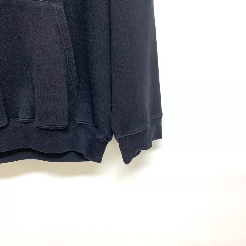 Balenciaga Balenciaga Black Hooded Sweatshirt Size S-dmc Size US S / EU 44-46 / 1 - 6 Thumbnail