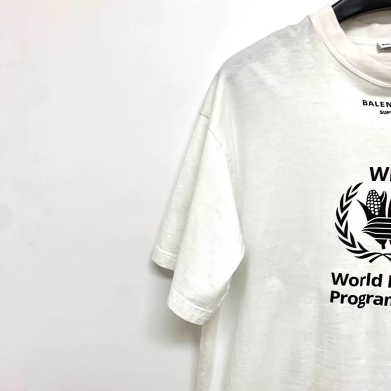 Balenciaga Balenciaga x WFP Short Sleeve T-shirt-dmc Size US S / EU 44-46 / 1 - 5 Thumbnail