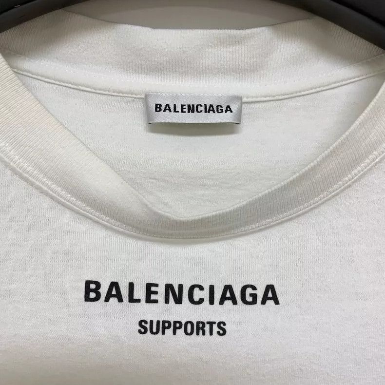 Balenciaga Balenciaga x WFP Short Sleeve T-shirt-dmc Size US S / EU 44-46 / 1 - 2 Thumbnail