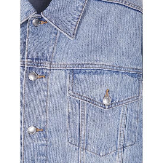 Alexander Wang ALEXANDER WANG Women Denim Jackets 4DC3252777 470C BLUE Size XXS / US 00 / IT 34 - 2 Thumbnail