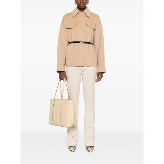 Sportmax SPORTMAX Women Jackets CANTORE 747 001 BROWN Size M / US 6-8 / IT 42-44 - 5 Thumbnail