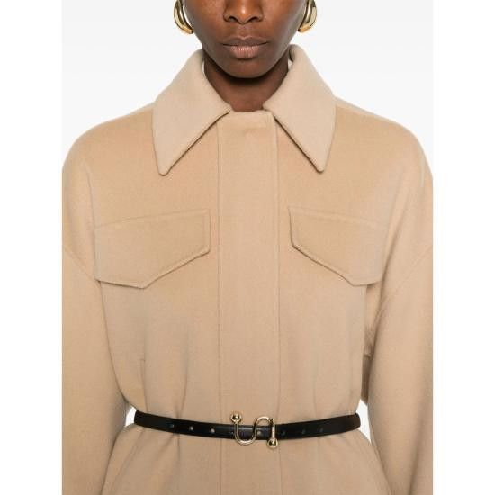 Sportmax SPORTMAX Women Jackets CANTORE 747 001 BROWN Size M / US 6-8 / IT 42-44 - 2 Thumbnail