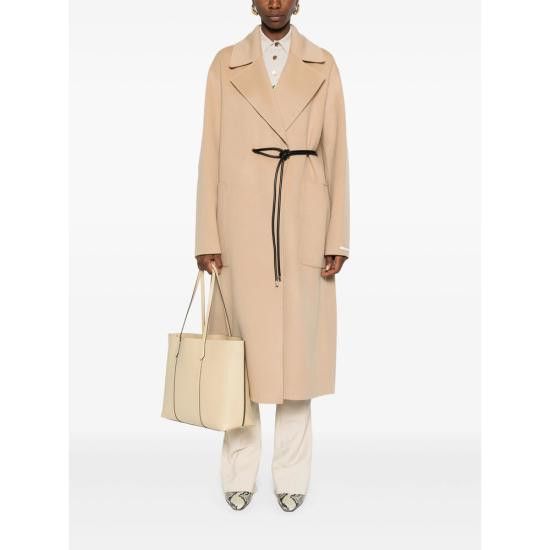 Sportmax SPORTMAX Women Coats ABATE 747 001 BROWN Size M / US 6-8 / IT 42-44 - 5 Thumbnail
