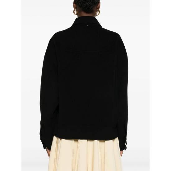 Sportmax SPORTMAX Women Jackets CANTORE 747 013 BLACK Size XS / US 0-2 / IT 36-38 - 2 Thumbnail