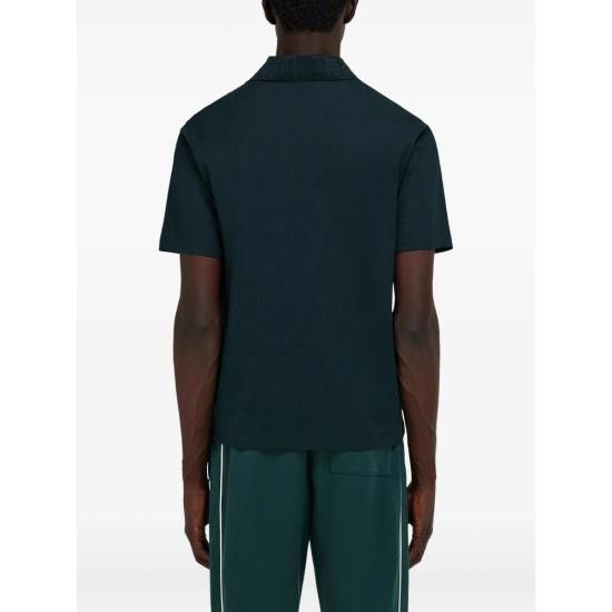 Salvatore Ferragamo SALVATORE FERRAGAMO Men Polo Shirts 144798 0786131 VERDE GREEN Size US XL / EU 56 / 4 - 4 Thumbnail
