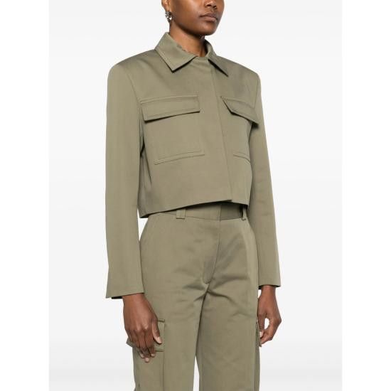 Anine Bing ANINE BING Women Jackets A 01 11150 AYG3 GREEN Size XS / US 0-2 / IT 36-38 - 2 Thumbnail