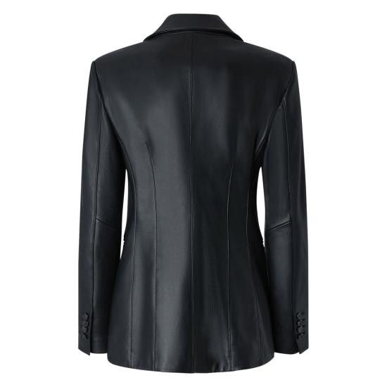 Pinko PINKO Women Suit Jackets 104189 A2EP Z99 BLACK Size S / US 4 / IT 40 - 2 Thumbnail