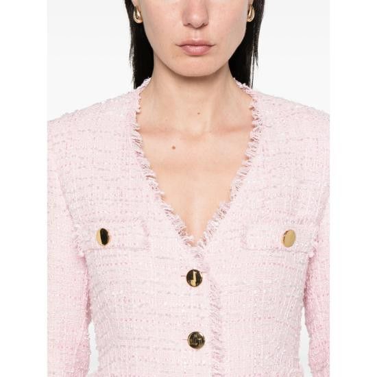 Tagliatore TAGLIATORE Women Jackets 160050 DHARMA Y1314 PINK Size XL / US 12-14 / IT 48-50 - 2 Thumbnail