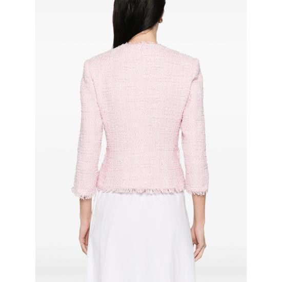 Tagliatore TAGLIATORE Women Jackets 160050 DHARMA Y1314 PINK Size XL / US 12-14 / IT 48-50 - 4 Thumbnail