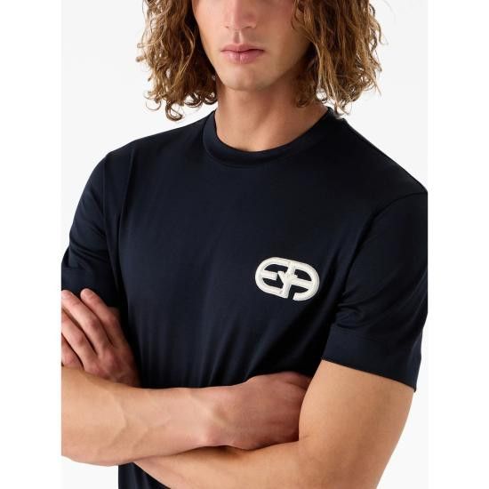 Emporio Armani EMPORIO ARMANI Men T-Shirts 1JUVZ 8N1TF5 0920 BLUE Size US XL / EU 56 / 4 - 3 Thumbnail