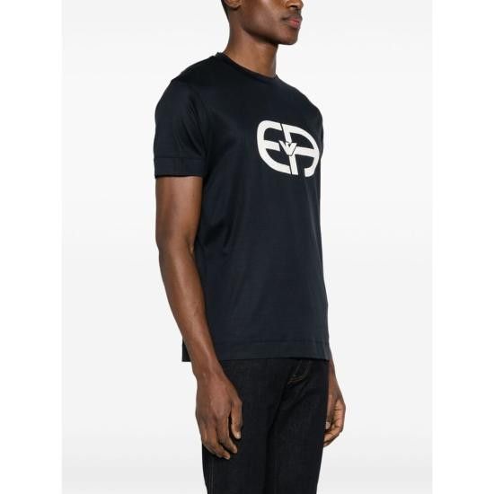 Emporio Armani EMPORIO ARMANI Men T-Shirts 1JUVZ 8N1TF6 0920 BLUE Size US L / EU 52-54 / 3 - 4 Thumbnail