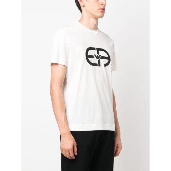 Emporio Armani EMPORIO ARMANI Men T-Shirts 1JUVZ 8N1TF6 0101 WHITE Size US XXL / EU 58 / 5 - 2 Thumbnail