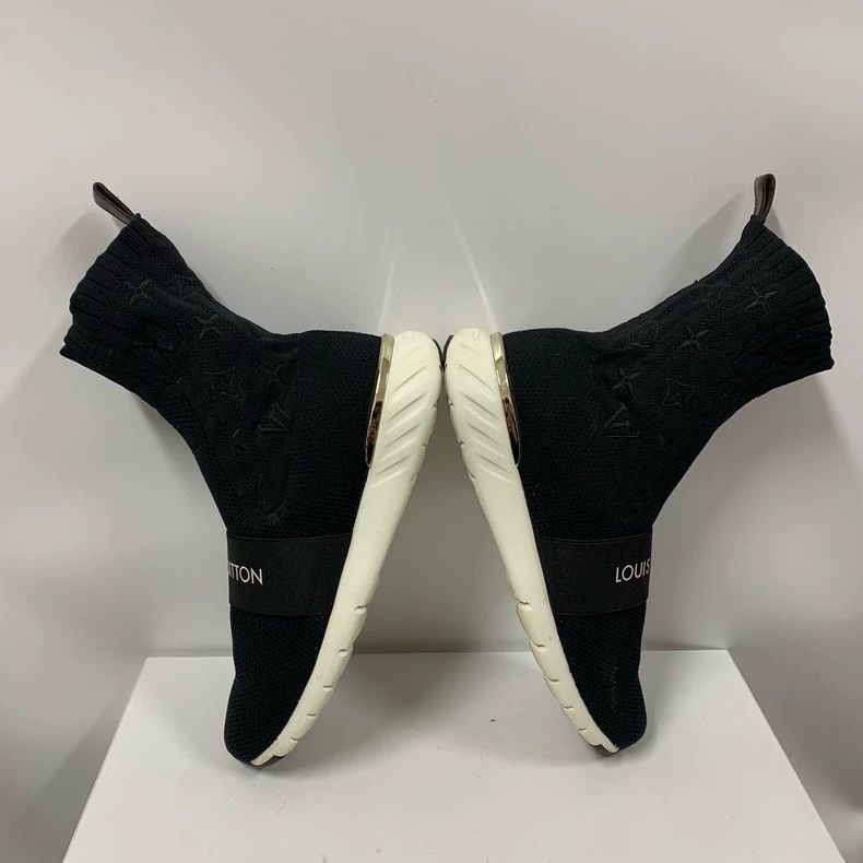 Louis Vuitton Louis Vuitton Black Sock Sneakers Size 38 Size US 8 / EU 41 - 4 Thumbnail
