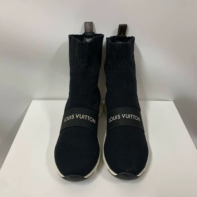 Louis Vuitton Louis Vuitton Black Sock Sneakers Size 38 Size US 8 / EU 41 - 2 Thumbnail