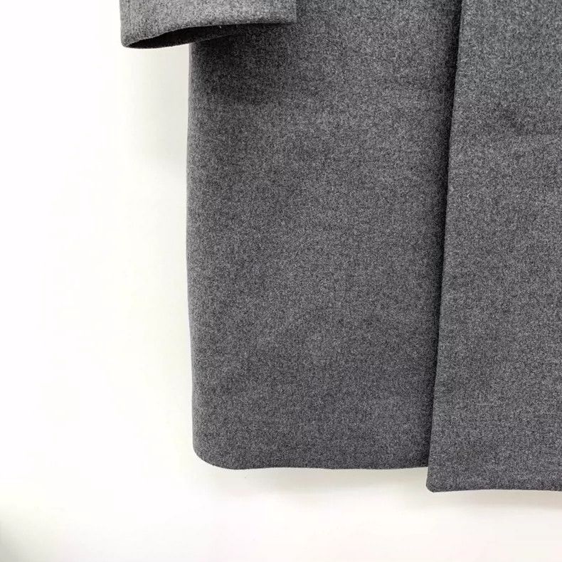 Celine Gray Wool Long Sleeve Coat by Celine Size XS / US 0-2 / IT 36-38 - 5 Thumbnail