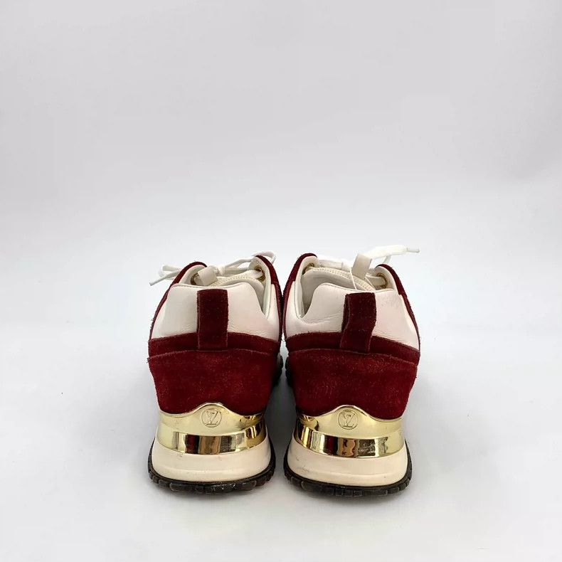 Louis Vuitton Louis Vuitton Burgundy Logo Casual Sneakers Size US 9 / EU 42 - 4 Thumbnail