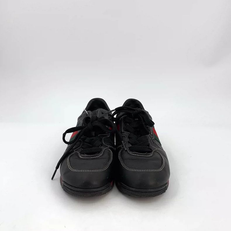 Gucci Gucci Black Logo Pattern Casual Sneakers Size US 5 / EU 37 - 3 Thumbnail