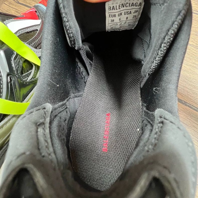 Balenciaga Balenciaga Tyrex Black Red Sneakers Size 38 Size US 8 / EU 41 - 7 Thumbnail