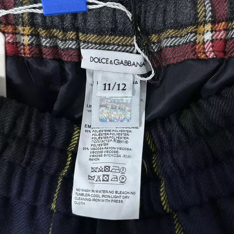 Dolce & Gabbana Dolce & Gabbana Plaid Shorts Size US 30 / EU 46 - 7 Thumbnail