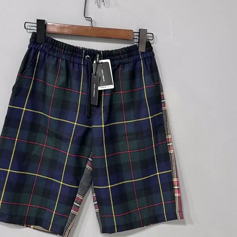 Dolce & Gabbana Dolce & Gabbana Plaid Shorts Size US 30 / EU 46 - 4 Thumbnail