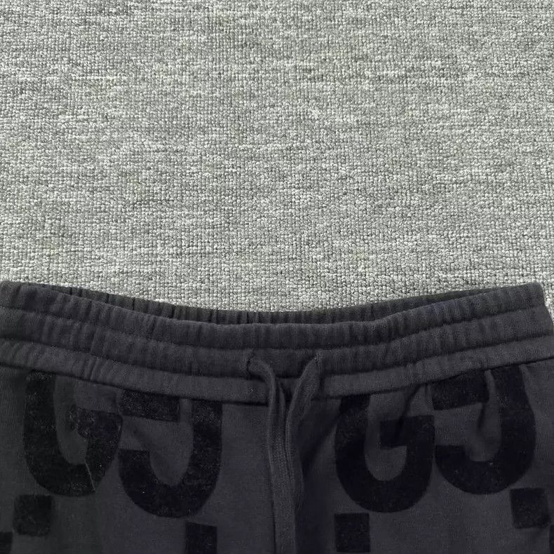 Gucci Gucci Black Sweatpants with Logo Print Size US 30 / EU 46 - 3 Thumbnail