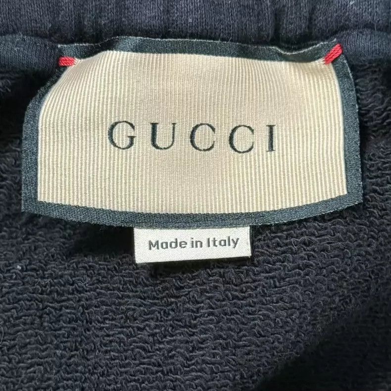 Gucci Gucci Black Sweatpants with Logo Print Size US 30 / EU 46 - 4 Thumbnail