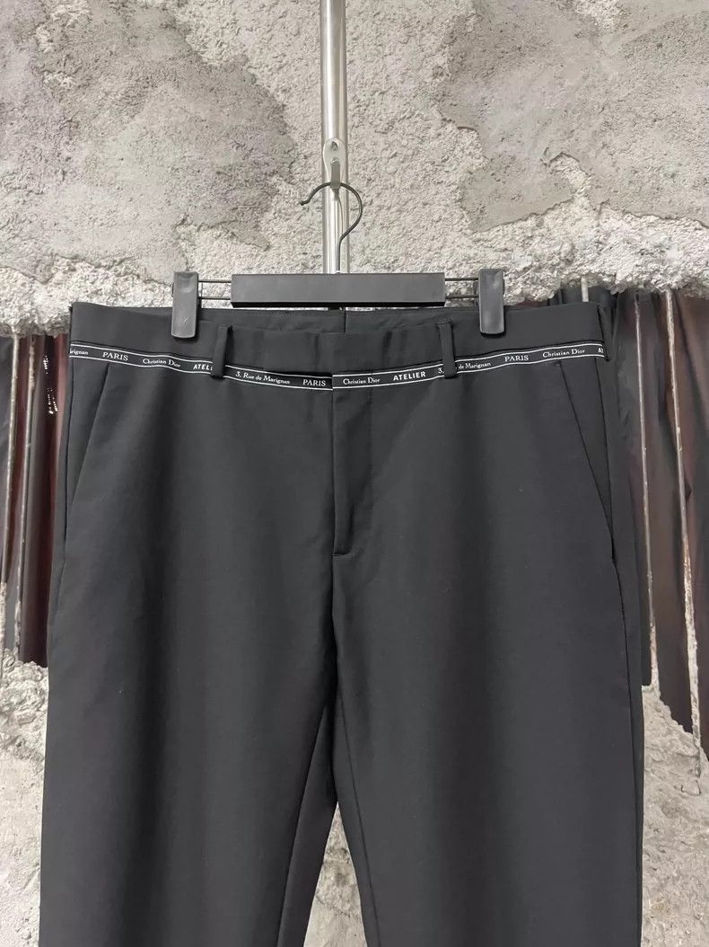 Dior Dior Black Trousers Size 52 Size US 44 / EU 60 - 3 Thumbnail
