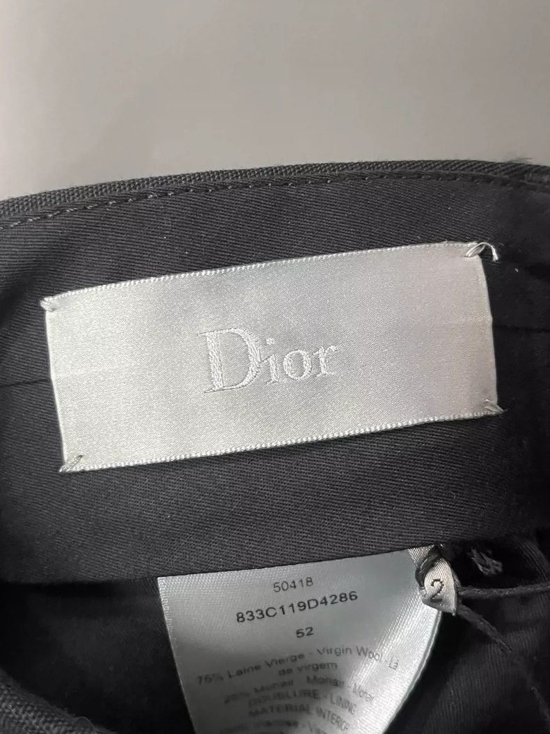 Dior Dior Black Trousers Size 52 Size US 44 / EU 60 - 6 Thumbnail