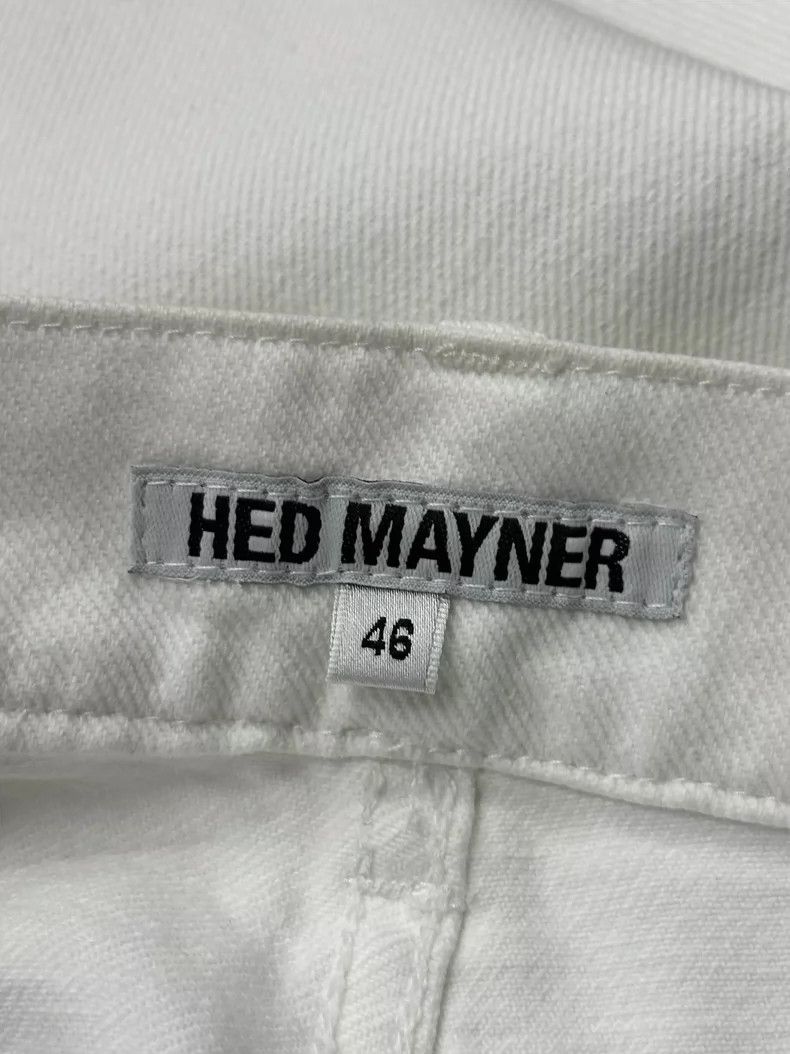 Hed Mayner Hed Mayner White Denim Pants Size US 44 / EU 60 - 6 Thumbnail