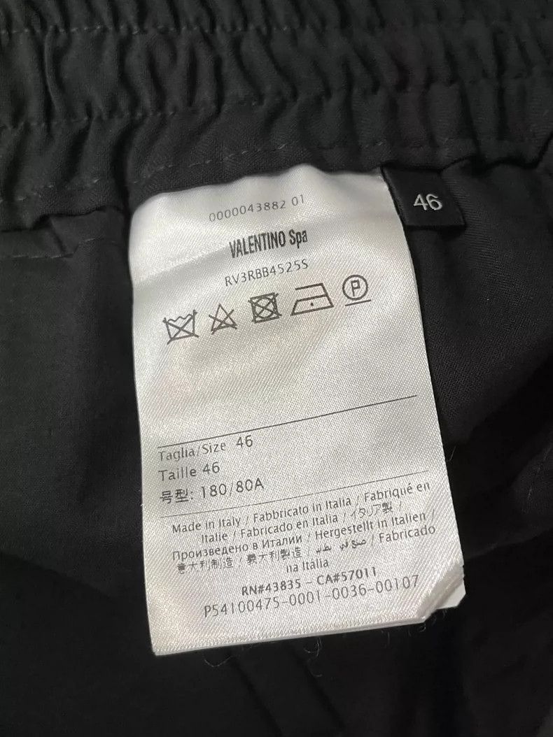 Valentino Valentino Embroidered Logo Long Pants Size US 44 / EU 60 - 8 Thumbnail