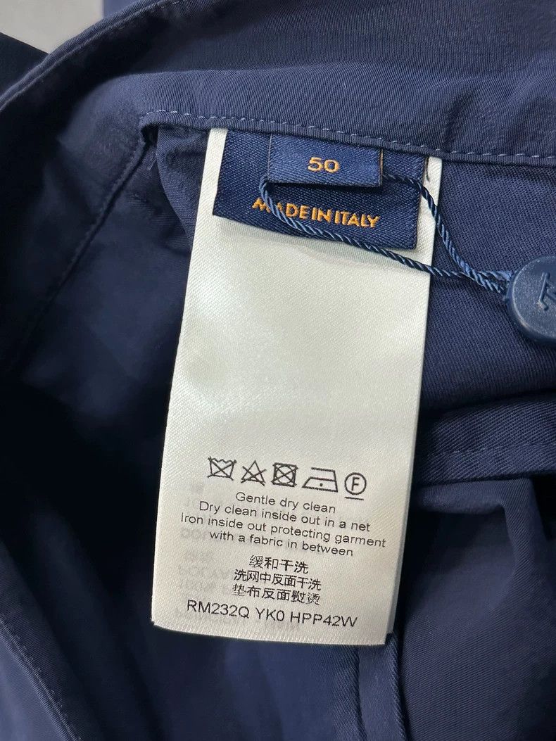 Louis Vuitton Louis Vuitton Cargo Pants in Navy Color Size US 44 / EU 60 - 7 Thumbnail