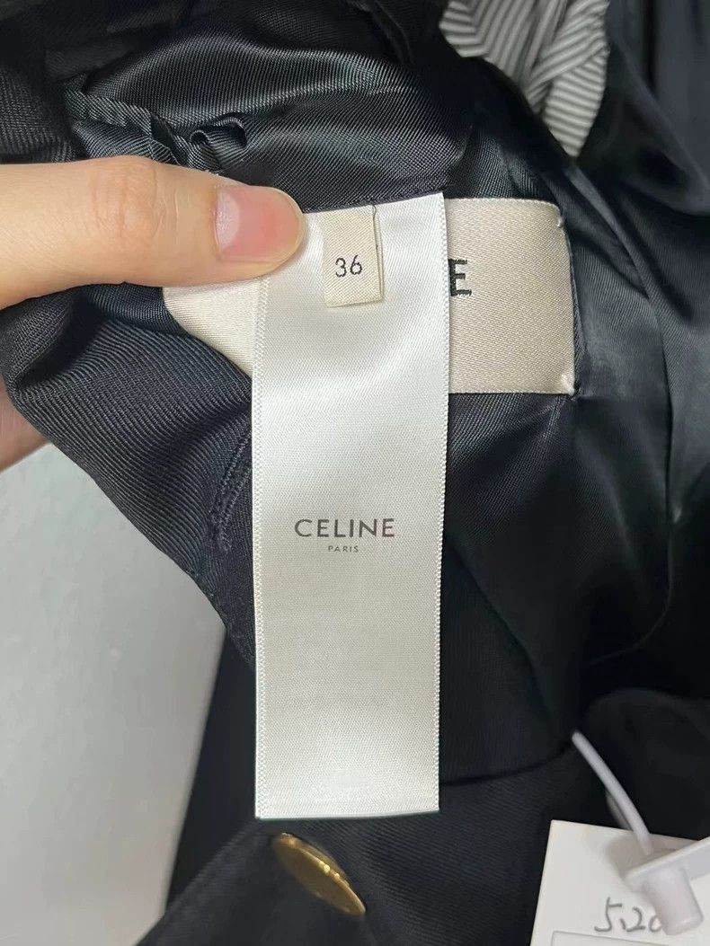 Celine Celine Gold Button Suit Size 36 Brand New Size US S / EU 44-46 / 1 - 4 Thumbnail