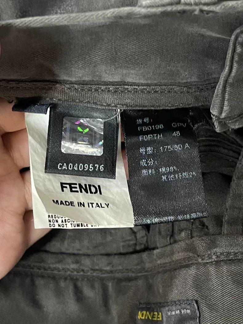Fendi Fendi Denim Pants Size 48 Size US 44 / EU 60 - 8 Thumbnail