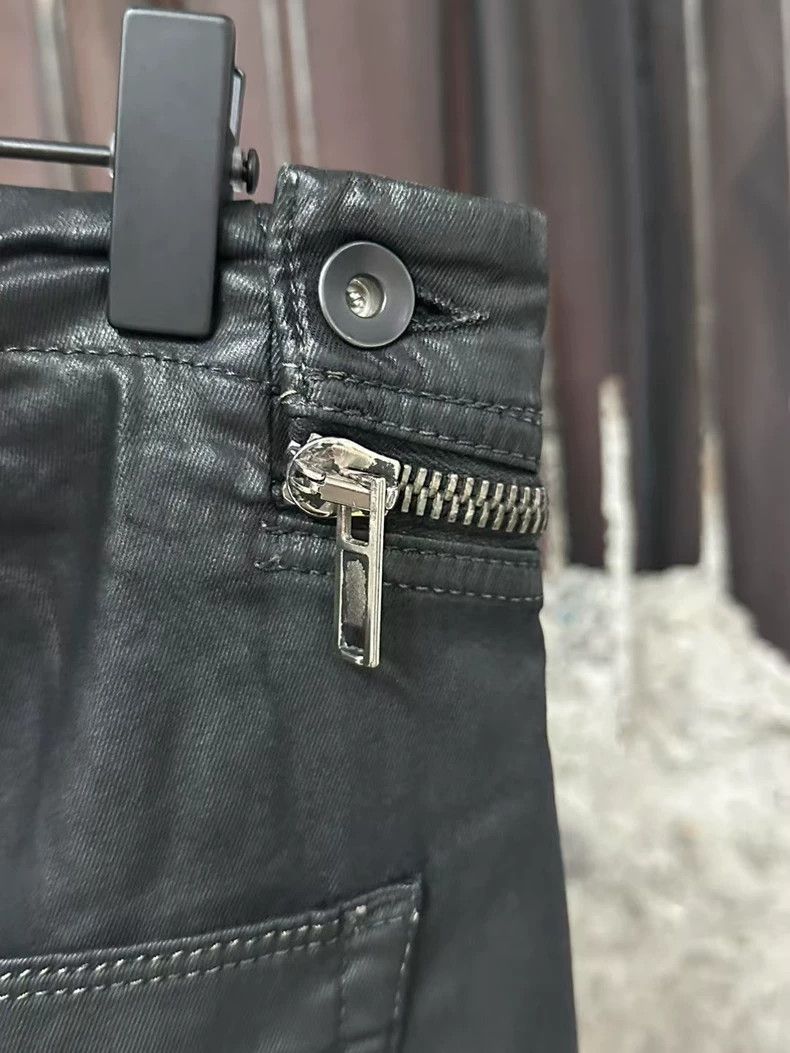 Rick Owens Rick Owens AirCut Zipper Pants Waxed Size US 10 / EU 43 - 5 Thumbnail